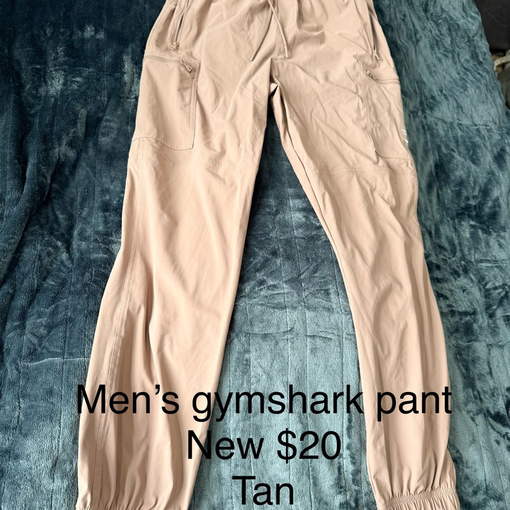 Gymshark Men's Tan Joggers